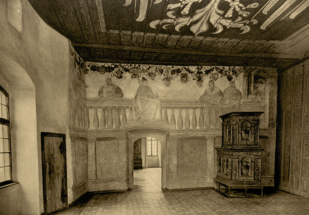 Burg Nürnberg. Wohnraum Burg Nürnberg. Wohnraum