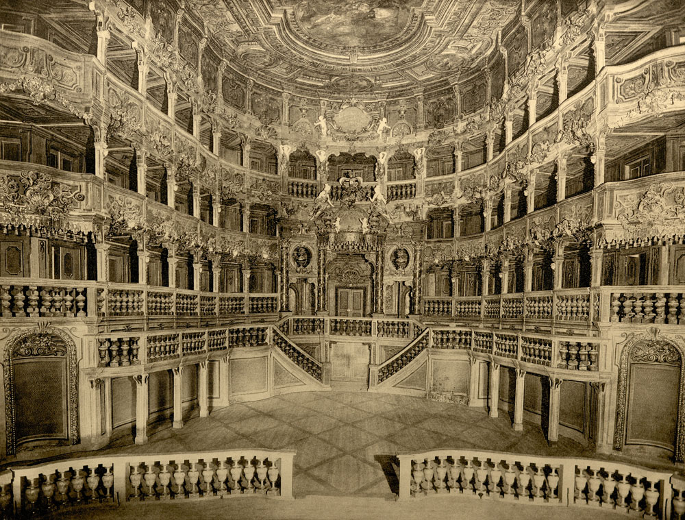 Bayreuth. Markgräfliches Opernhaus. Logenhaus Bayreuth. Markgräfliches Opernhaus. Logenhaus